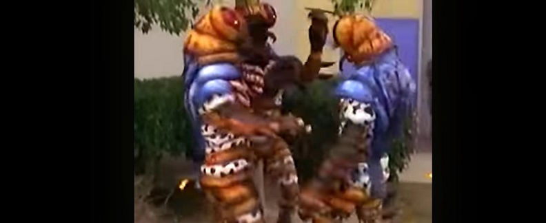 Always three, there are.  All grunts, they are.