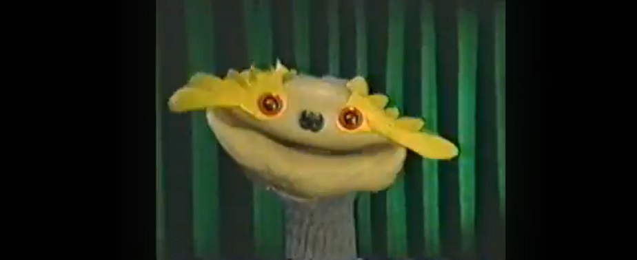 The unholy love child of Hey Arnold and a gym sock if I ever saw one.