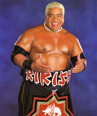 Weighing in at 6,000 pounds from the waist down, it's RIKISHI!