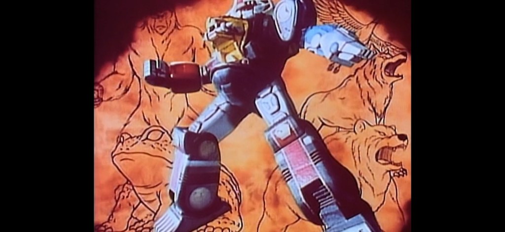 You'd think a giant robot being a ninja would kind of defeat the purpose, but here we are.